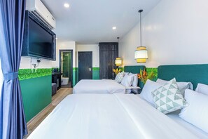 Habitació quàdruple familiar | Terrassa o pati