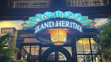 Voorkant van accommodatie