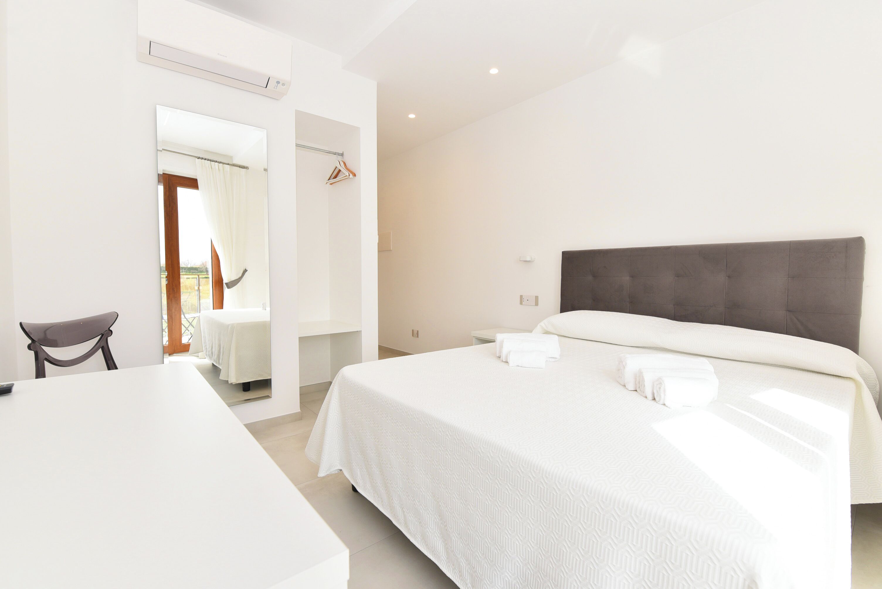 Doppia Superior, 1 camera da letto, balcone, vista collina | Biancheria da letto di alta qualità, materassi in memory foam