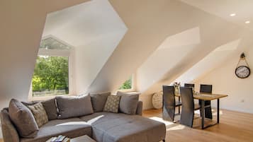 Fernseher, Kamin