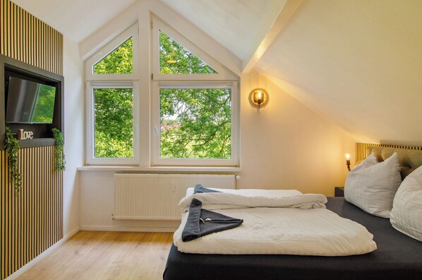 3 Schlafzimmer, Reisekinderbett, kostenloses WLAN, Bettwäsche