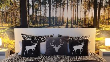1 Schlafzimmer, kostenloses WLAN, Bettwäsche