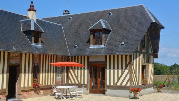 Exterior - Le Malis - Charming half-timbered family house with large garden (Saint-Jouin)