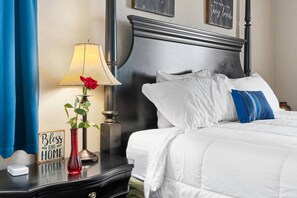 Desk, iron/ironing board, free WiFi, bed sheets