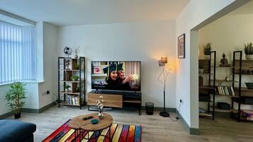 Smart TV, video games, stereo