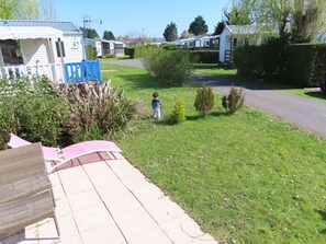 Residential homes line the quiet, family-friendly streets, each with its own unique number.