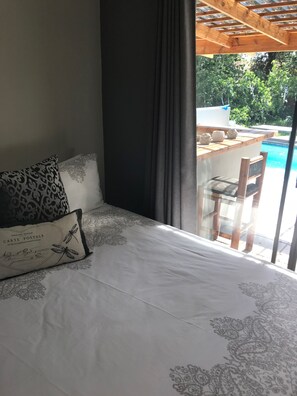 Standard Double Room, Garden View | Egyptian cotton sheets, premium bedding, individually decorated - 28 La Rochelle Bed & Breakfast (Kimberley)