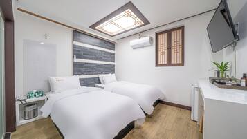 Kamar Twin Standar | Kamar mandi | Pengering rambut dan sandal