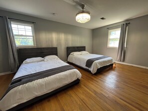 5 bedrooms, iron/ironing board, travel crib, WiFi