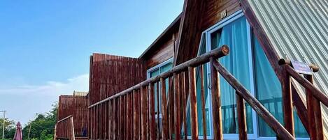 Voorkant van accommodatie