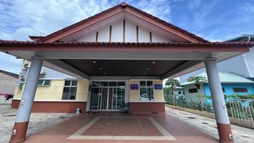 Façade de lâhĂ©bergement