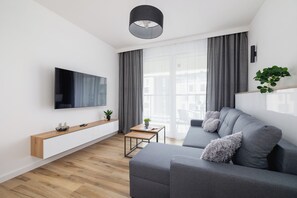 Living room - Apartament na Alei Pokoju by Renters (Kraków)