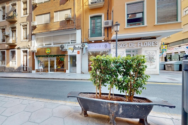 Konaklama yerinin ön cephesi