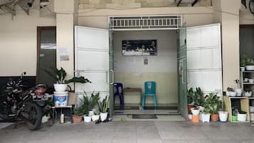 Fassade der Unterkunft