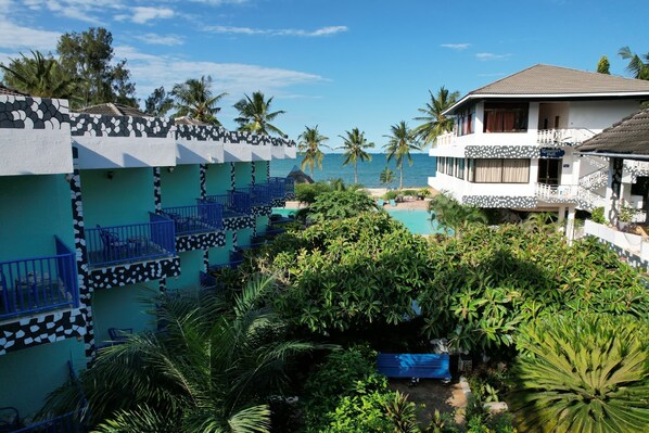 Deluxe Double or Twin Room, 2 Twin Beds, Partial Sea View | View from room - BEACHCOMBER HOTEL AND RESORTS (Dar es Salaam)