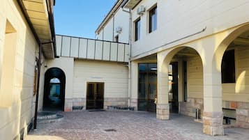 Voorkant van accommodatie