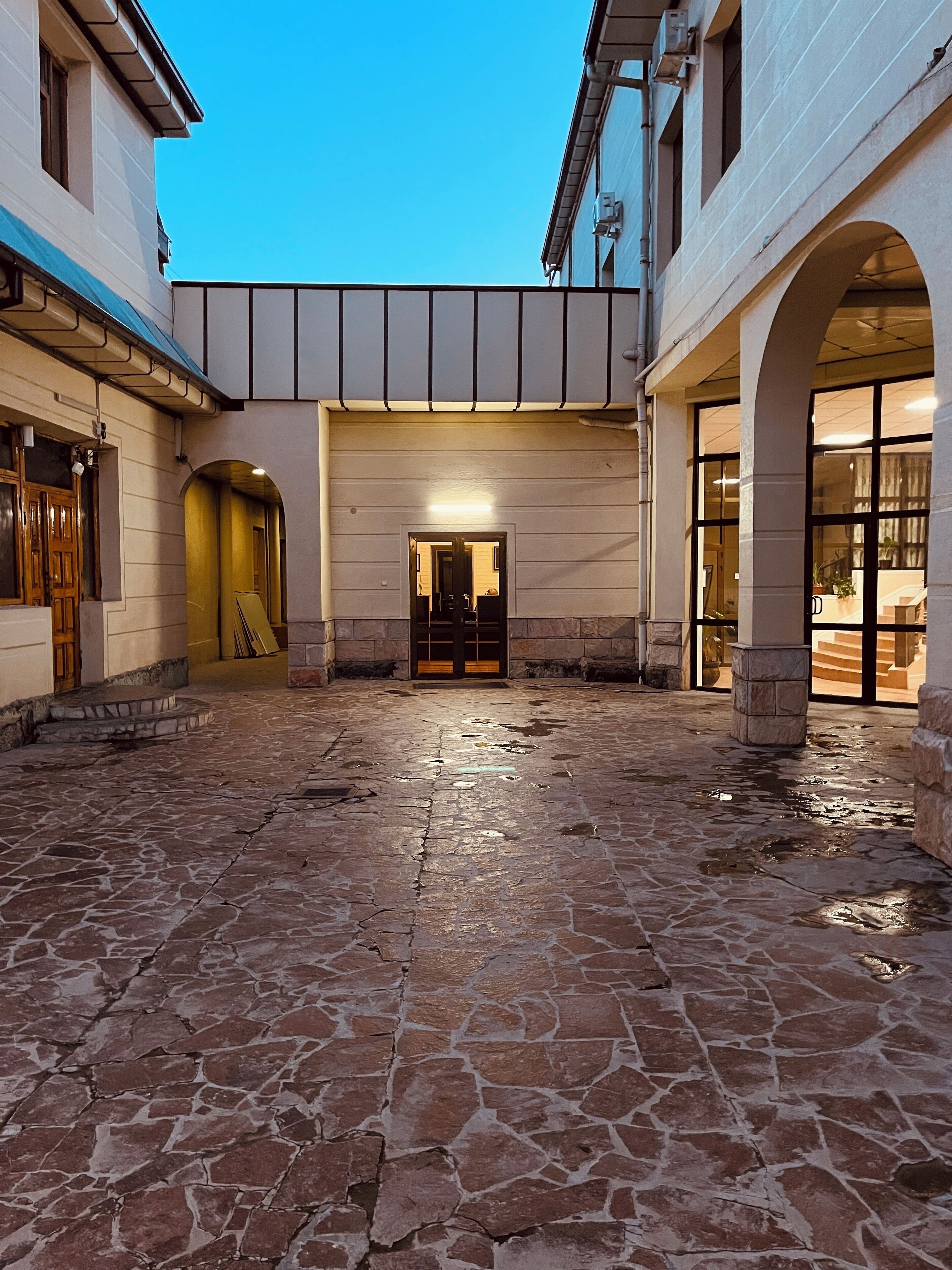 Fassade der Unterkunft