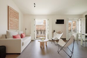 Appartement Premium, 2 chambres | Coin séjour