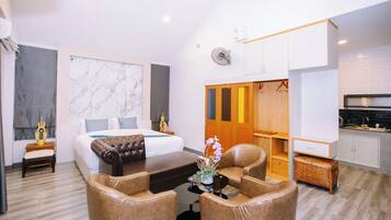 Villa, Hill View - Share Pool | Living area