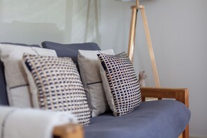 Apartment | Living area | 37-inch Smart TV with cable channels, Netflix, streaming services - The St Khatarine's Flat (London)