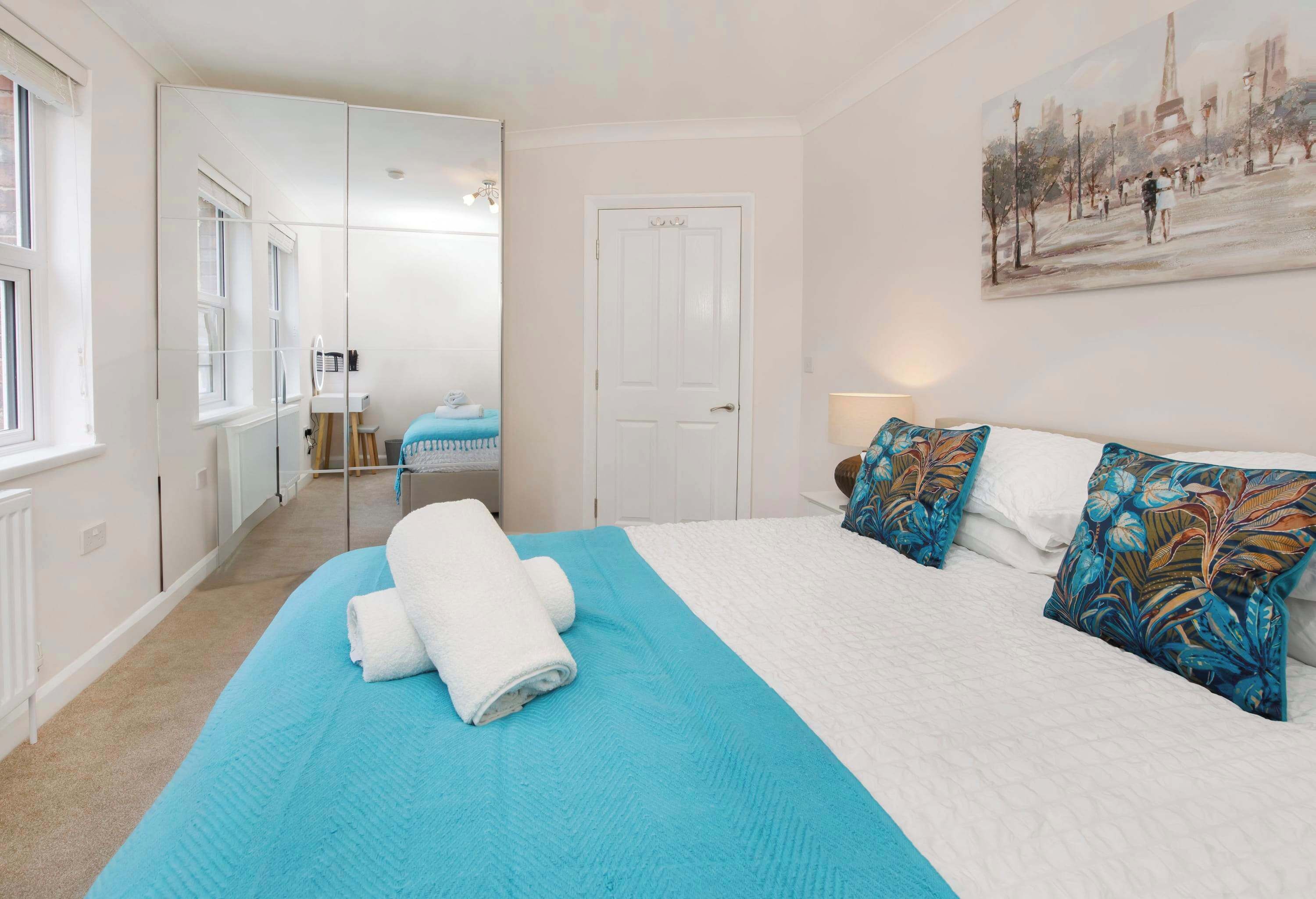 3 soveværelser, strygejern/strygebræt, weekendseng, Wi-Fi