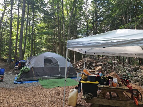 Nomadic Nook: Sprinter vans, small pop-ups or tents with private waterfall