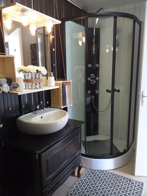 Dusche, Handtücher