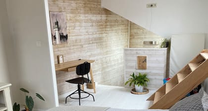 Maison de Vacances à 200m à Pied des Plages et du Port Avec Terrasse de Toit