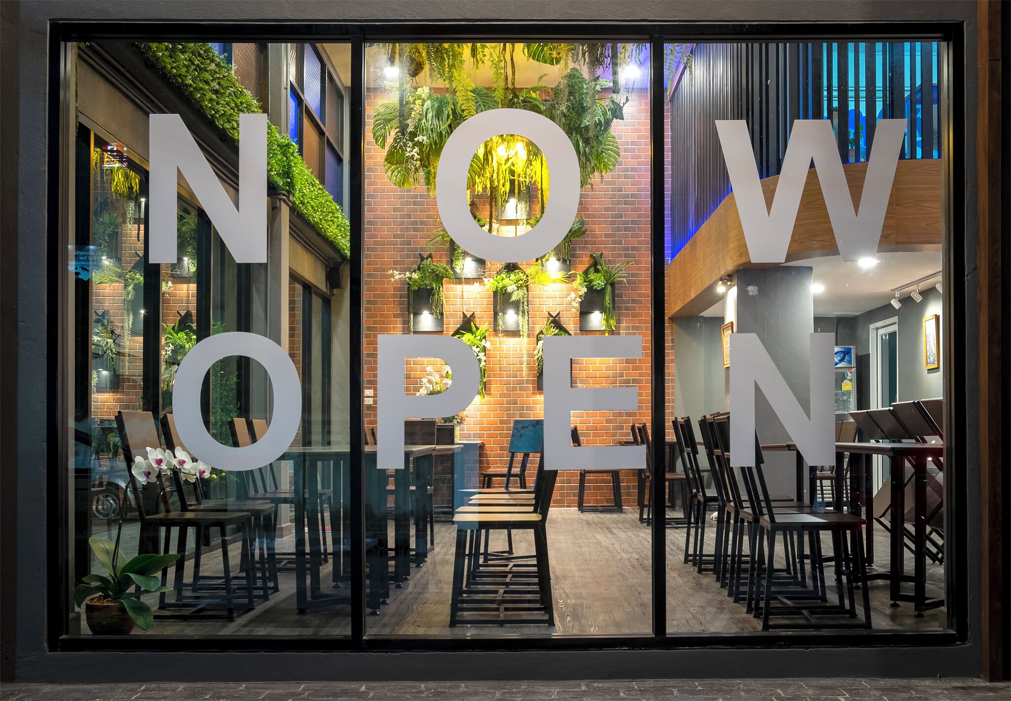 Façade de l’hébergement