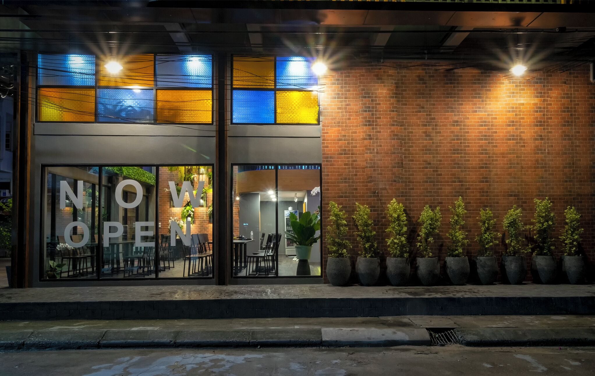 Façade de l’hébergement