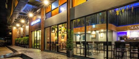 Façade de l’hébergement