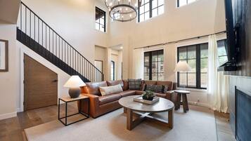 تلفزيون، مدفأة