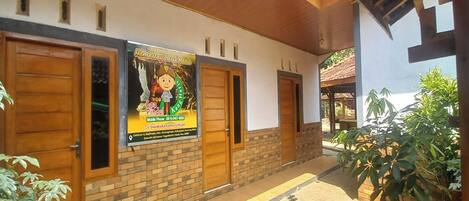 Façade de l’hébergement