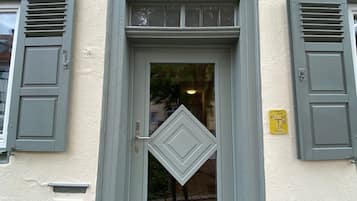 Fassade der Unterkunft