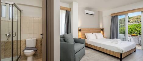 1 غرفة نوم وخزنة داخل الغرفة ومكواة/لوح كي وواي فاي مجانًا