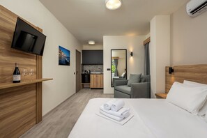 1 間睡房、房內夾萬、熨斗/熨衫板、免費 Wi-Fi