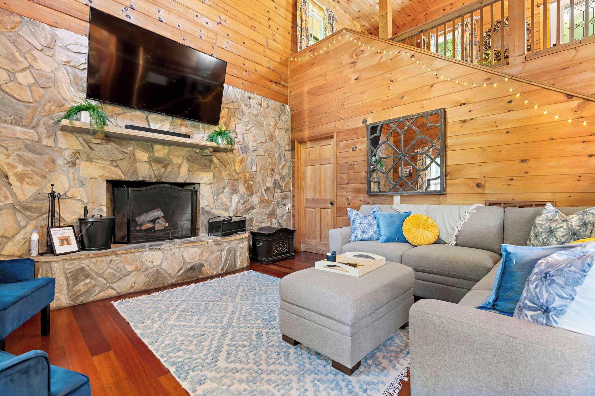 電視、壁爐、 辦公室