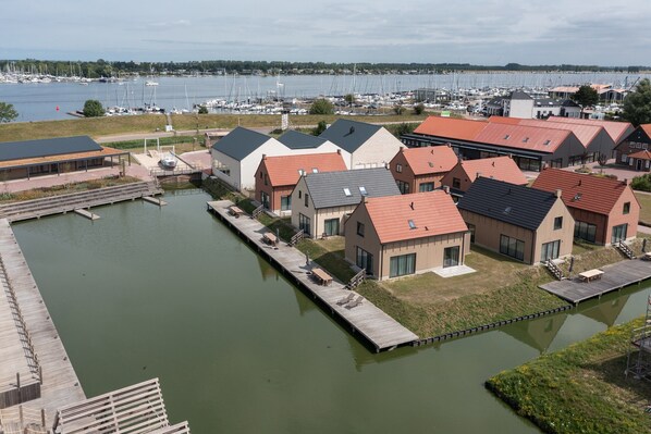 Aerial view - Nice Villa Near the Veerse Meer (Wolphaartsdijk)