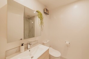 Ducha y secador de pelo