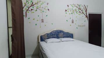 Kamar Double Deluks | Ruang kerja ramah laptop, Wi-Fi gratis, dan seprai linen