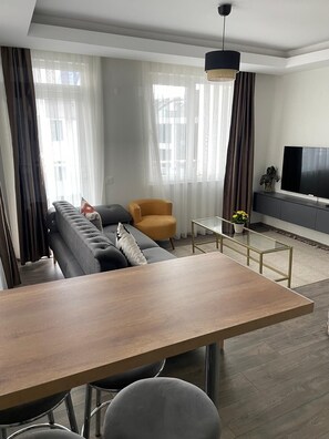 Premium Apartment, Multiple Beds, City View | Premium bedding, minibar, iron/ironing board, free WiFi - Sorta Hotel (Konyaalti)