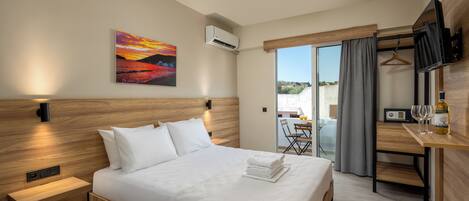 1 غرفة نوم وخزنة داخل الغرفة ومكواة/لوح كي وواي فاي مجانًا