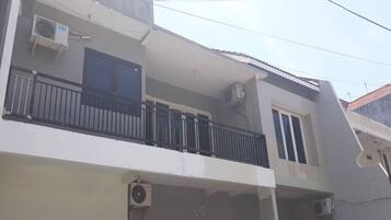 Voorkant van accommodatie