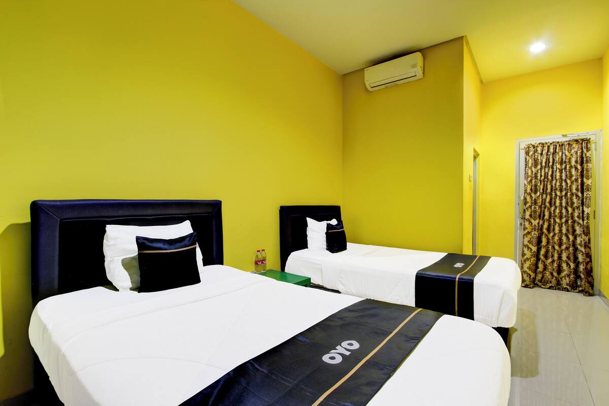 Deluxe Twin Room | Wi-fi percuma, cadar katil 