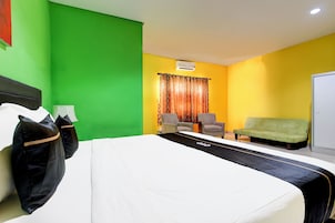 Suíte standard | Wi-Fi de cortesia, roupa de cama
