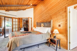 House (4 Bedrooms) | Interior - Hot Tub & Game Room: Spacious Big Bear Lake Cabin (Big Bear Lake)