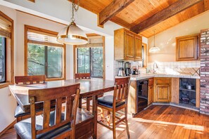 House (4 Bedrooms) | Interior - Hot Tub & Game Room: Spacious Big Bear Lake Cabin (Big Bear Lake)
