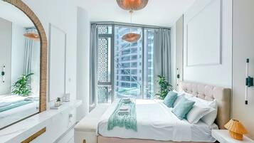 1 chambre, minibar, décoration personnalisée, ameublement personnalisé