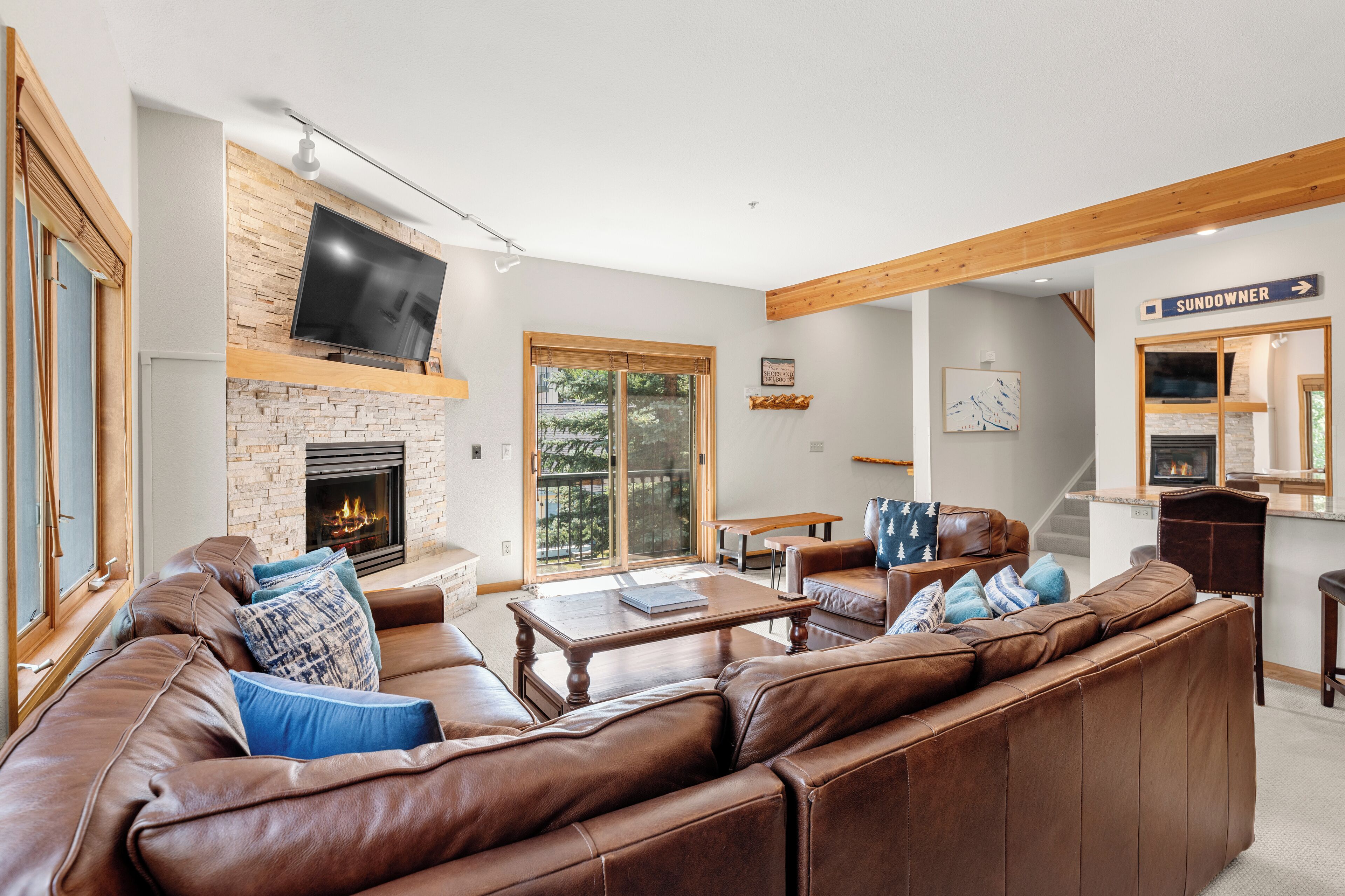 تلفزيون، مدفأة