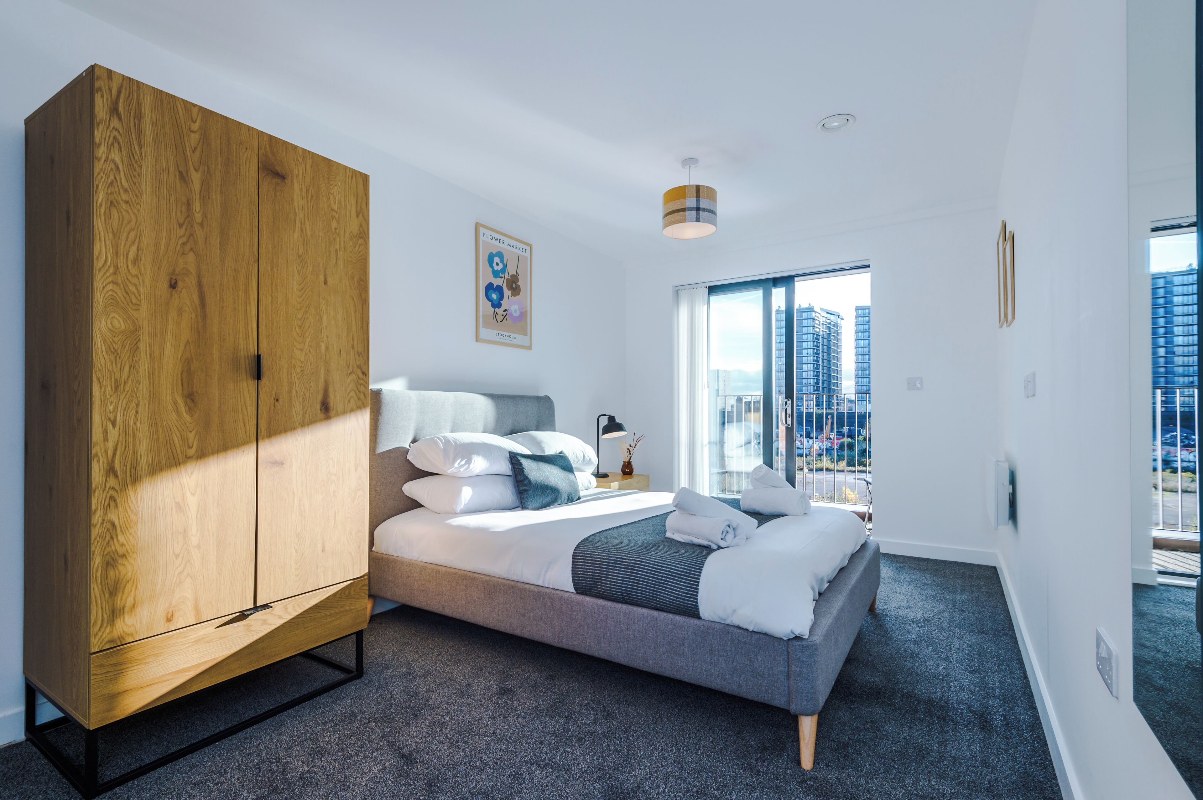 Apartment, 2 Bedrooms, Balcony, River View | 2 bedrooms, premium bedding, laptop workspace, blackout drapes